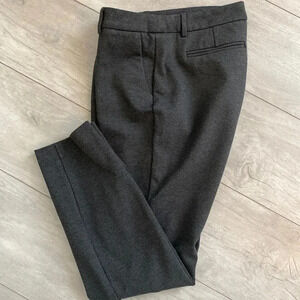 DALIA Dark Grey Tapered Trouser Pant, Size 8
